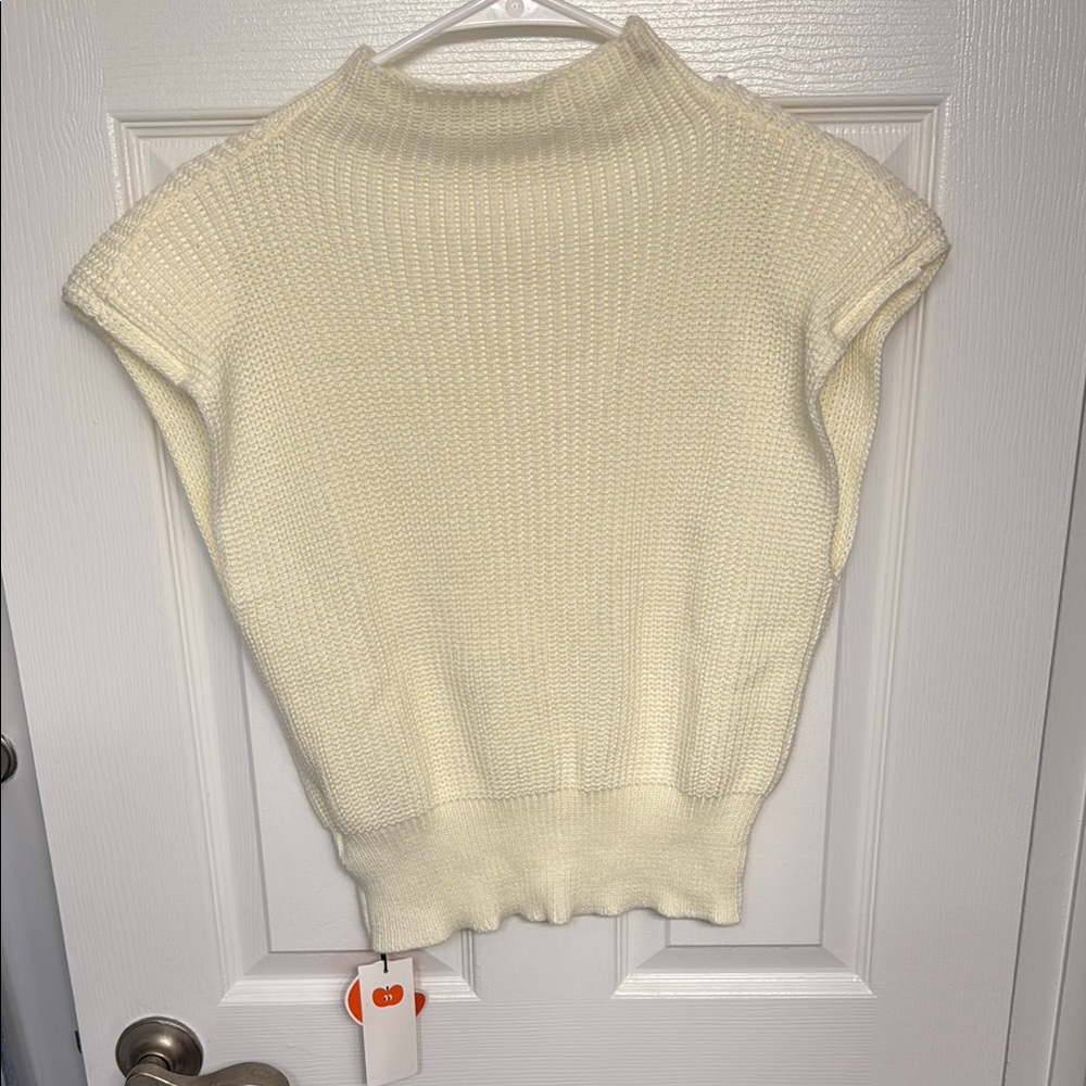 NWT Cider High Neck Sweater Vest